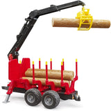 Bruder Forestry Trailer with Loading Crane