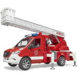 Bruder MB Sprinter Fire Engine with Ladders Waterpump Loud&Sound