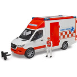 Bruder MB Sprinter Ambulance with Driver and Loud&Sound