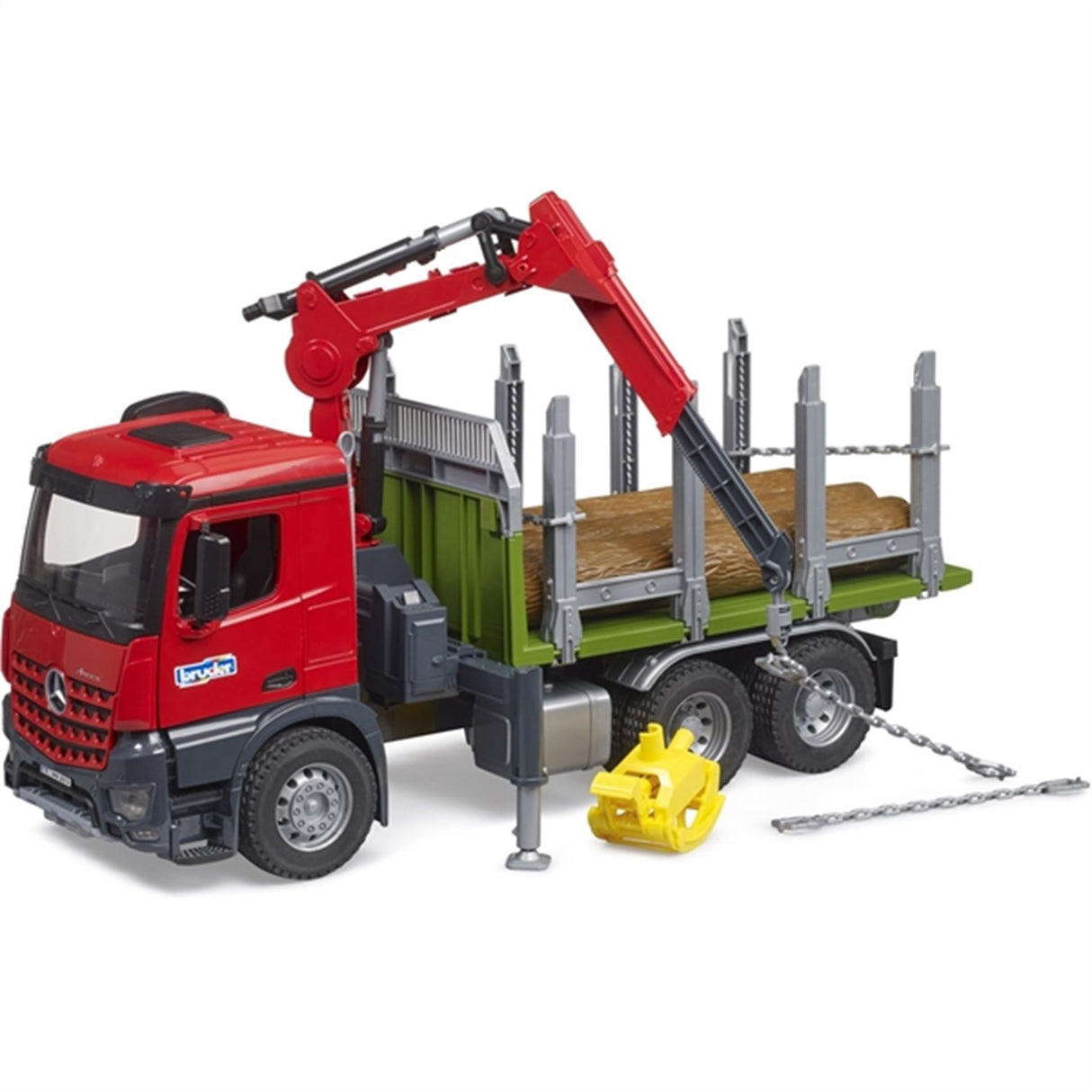 Bruder MB Arocs Timber Truck with Loading crane Grab