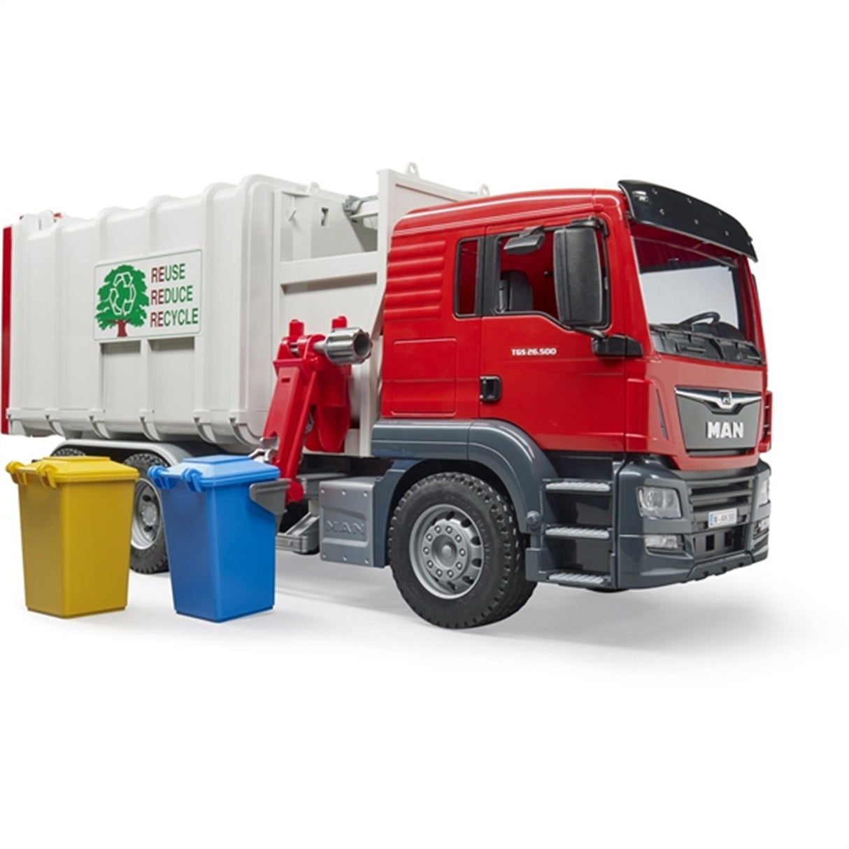 Bruder MAN TGS Side Loading Garbage Truck