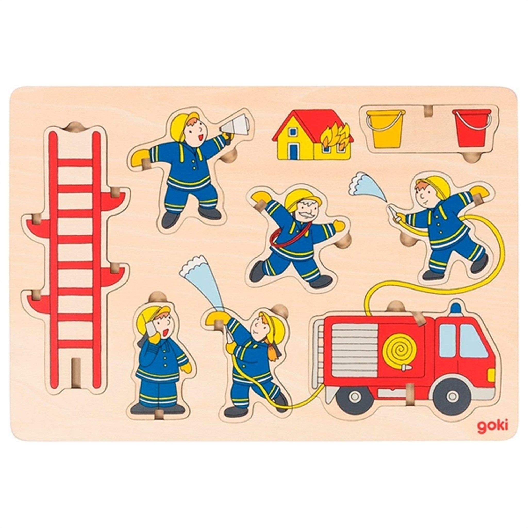 Goki Puzzle - Fire Department