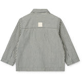 Liewood Y/D Stripe Whale Blue/Creme De La Creme Bruno Jacket