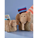 RICE Elephant Sea Grass Storage Basket