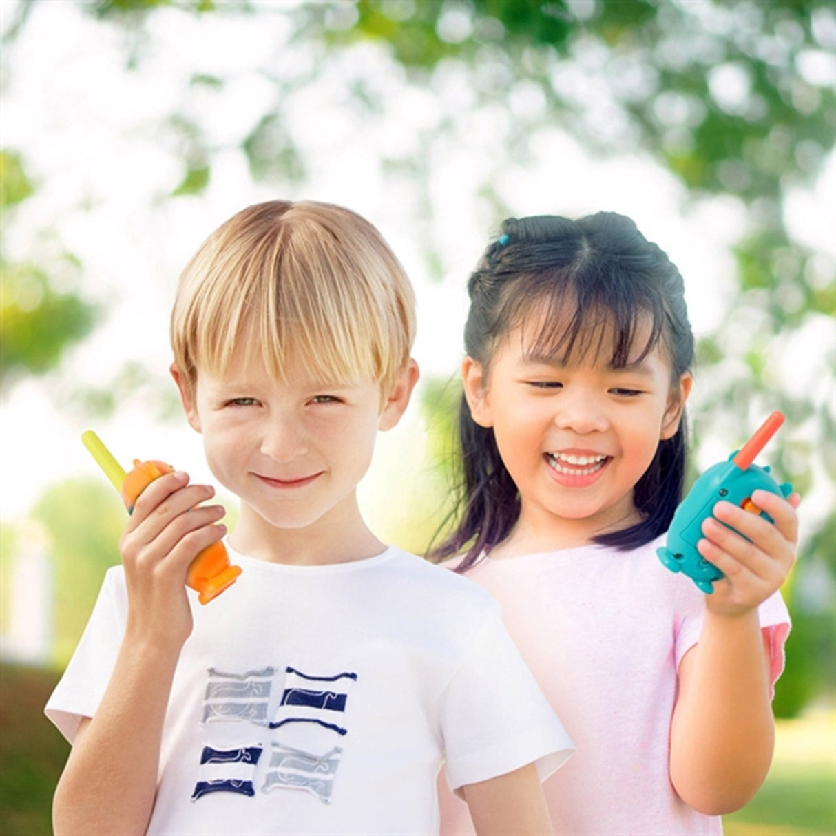 B-toys Hippo & Monkey Walkie Talkies