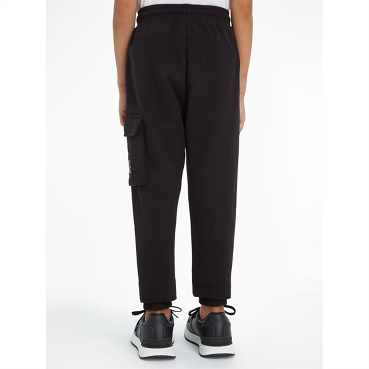 Calvin Klein Badge Cargo Sweatpant Ck Black 3