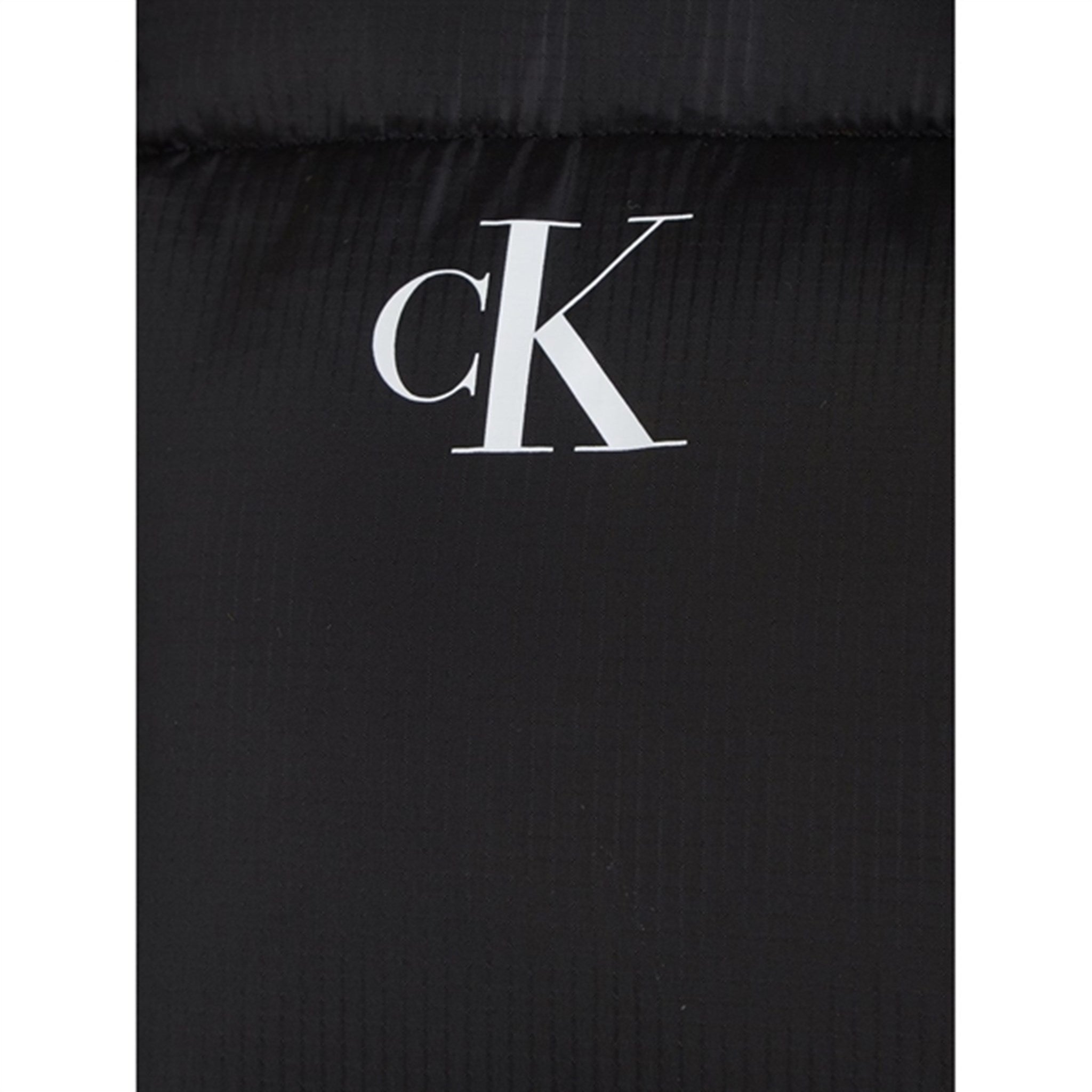 Calvin Klein Ckj Logo Tape Puffer Jacket Ck Black 5
