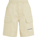 Calvin Klein Sateen Cargo Shorts Green Haze