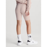 Calvin Klein CK Logo Cycling Shorts Sepia Rose 4