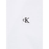 Calvin Klein Monogram Mini Badge T-Shirt Bright White 9