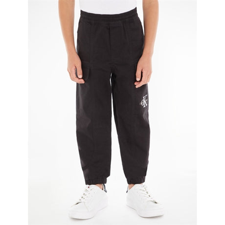 Calvin Klein Sateen Cargo Sweatpants Ck Black 2