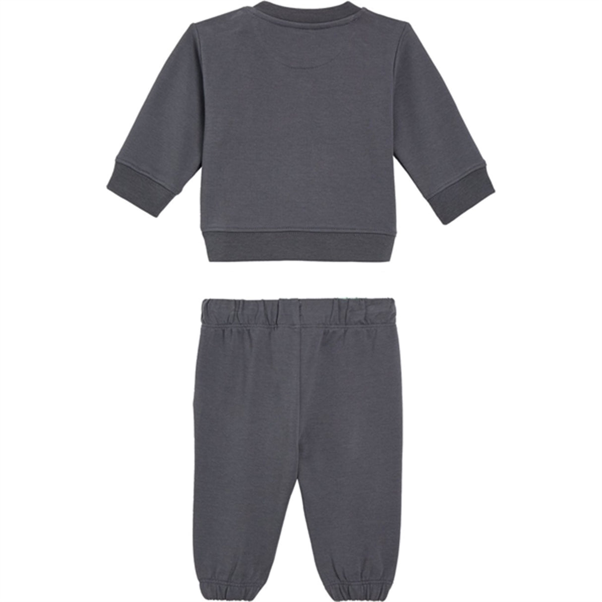 Calvin Klein Monogram Sweatshirt Set Dark Grey 2