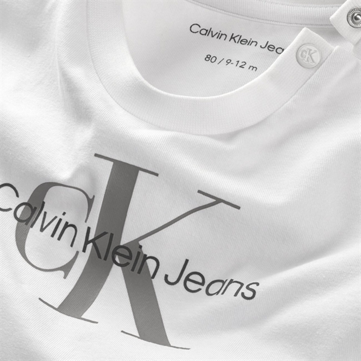 Calvin Klein Monogram Blouse Bright White 4