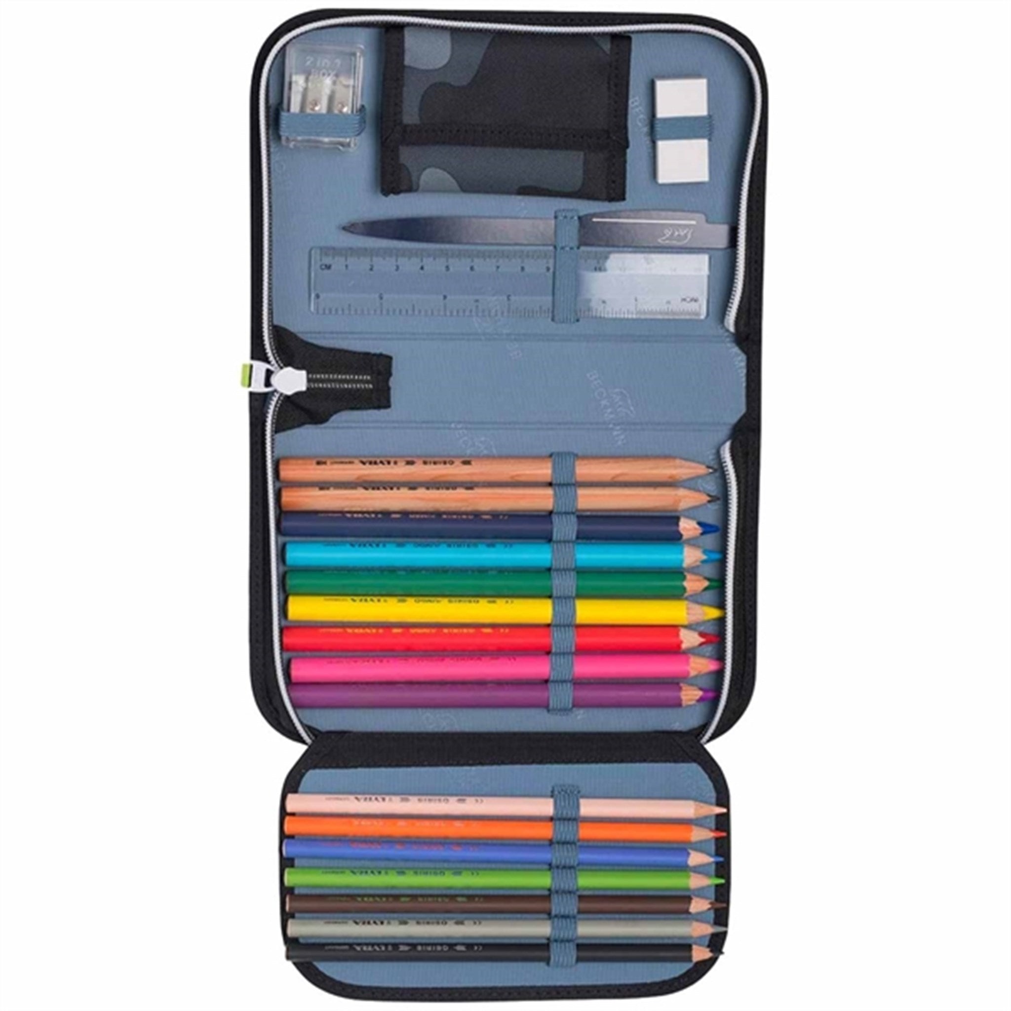 Beckmann Single Section Pencil Case Camo Rex 2
