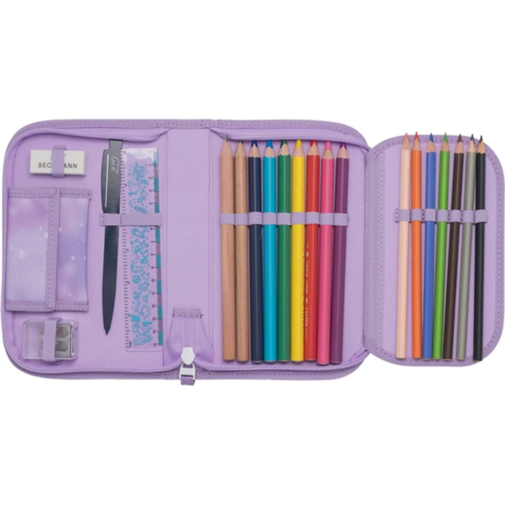 Beckmann Single Section Pencil Case Candy 3