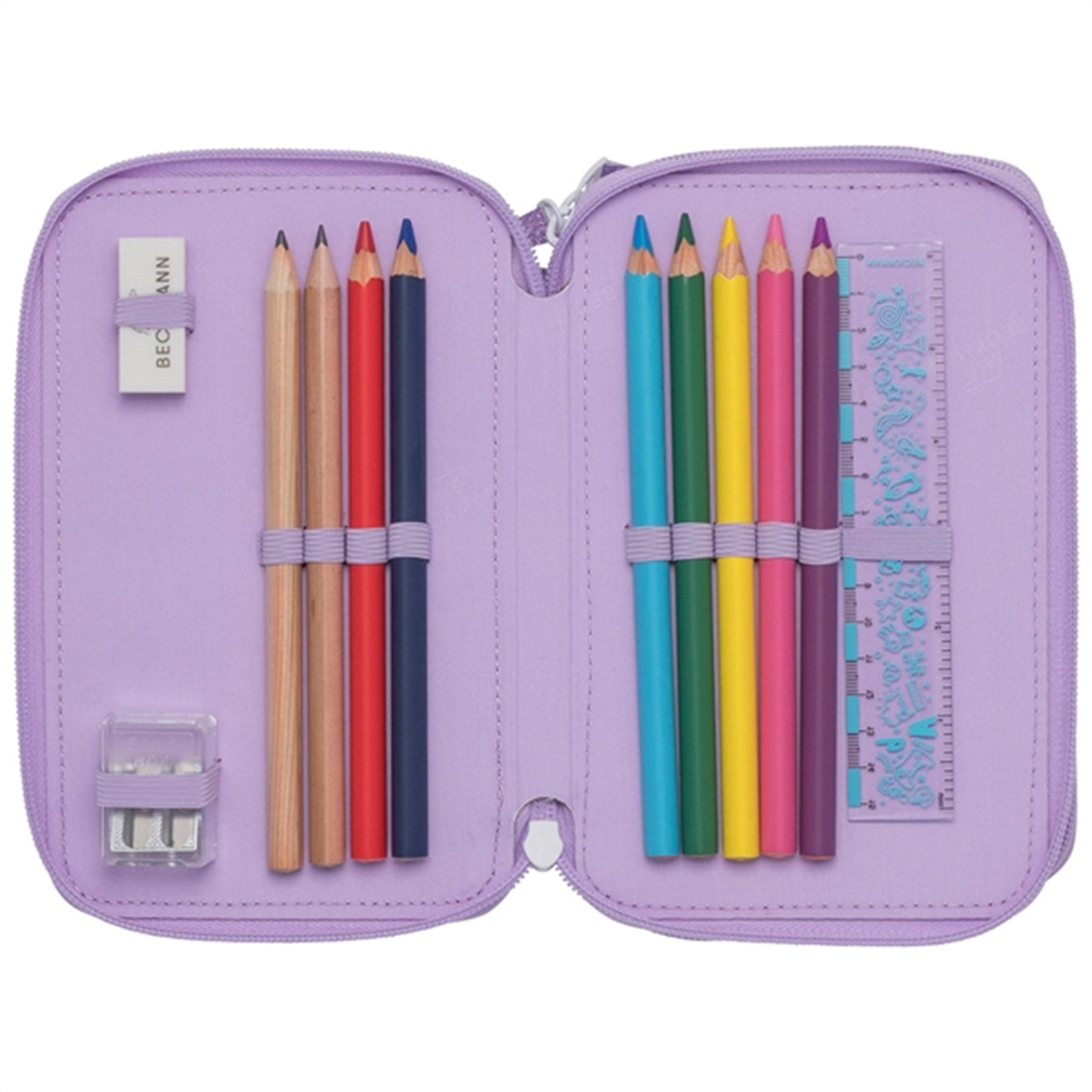 Beckmann Three Section Pencil Case Candy 3