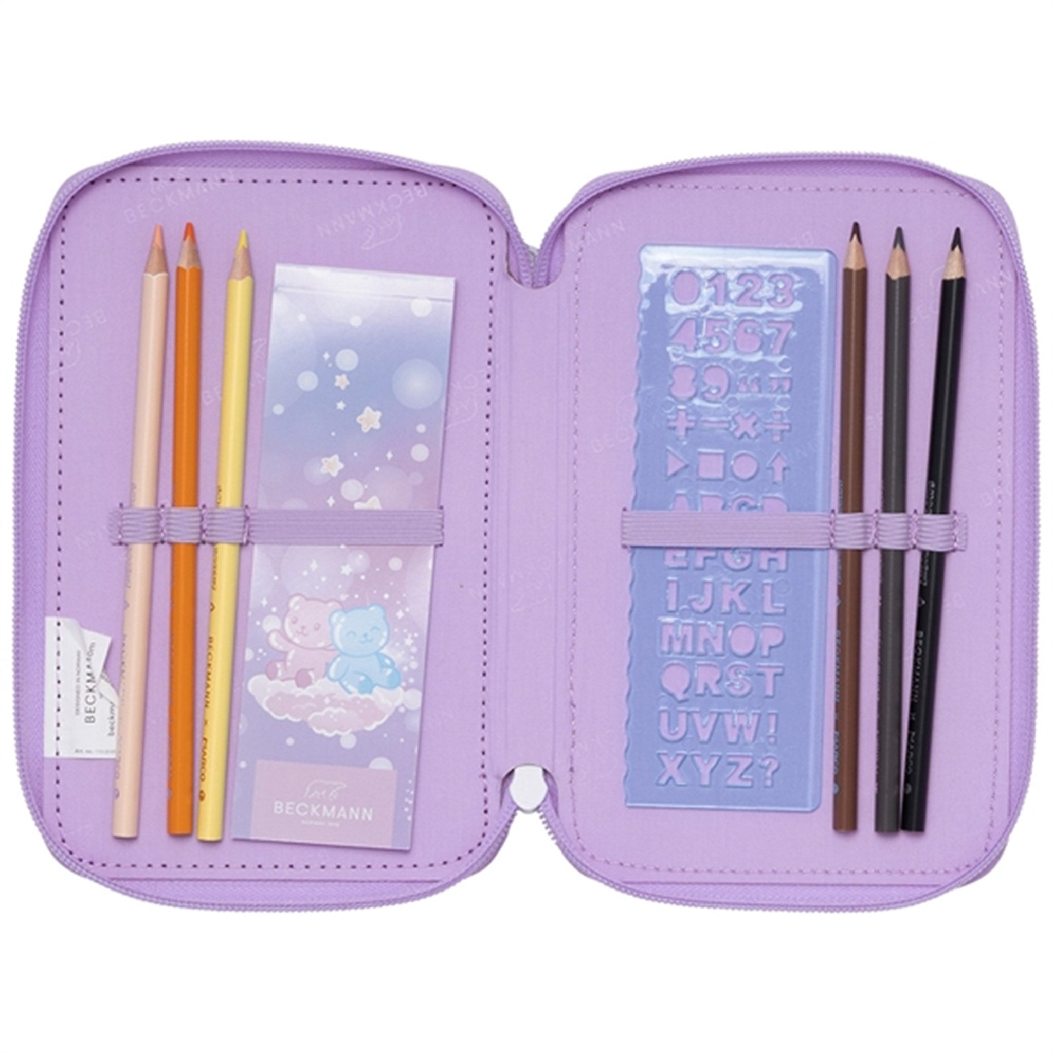 Beckmann Three Section Pencil Case Candy 4