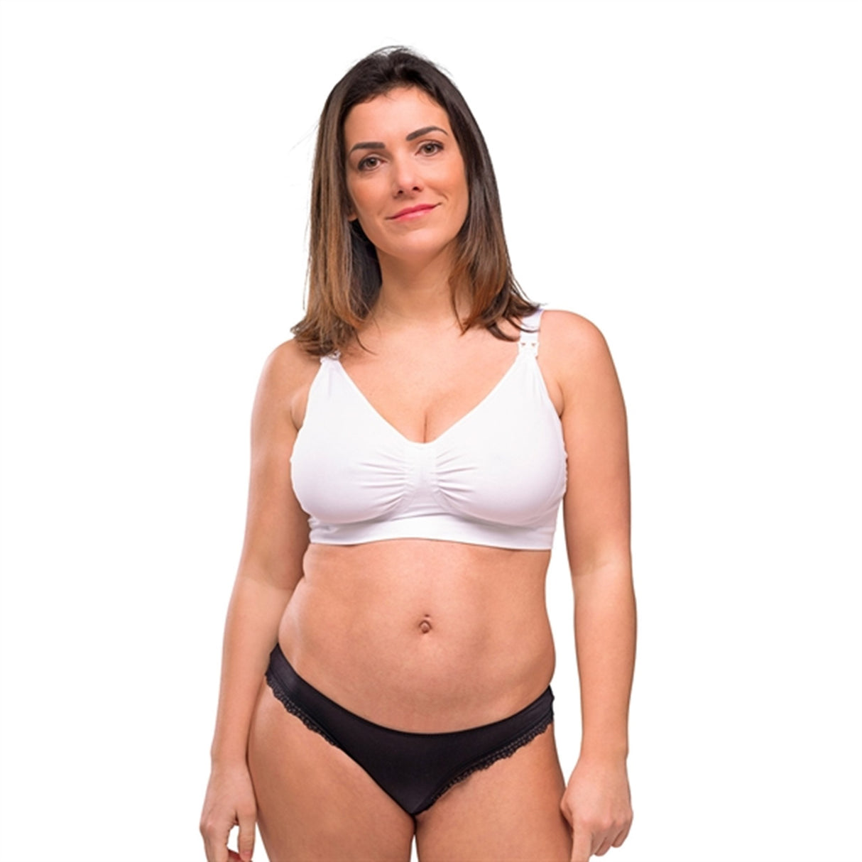 Carriwell Maternity And Nursing Bra With Carri-Gel Support White