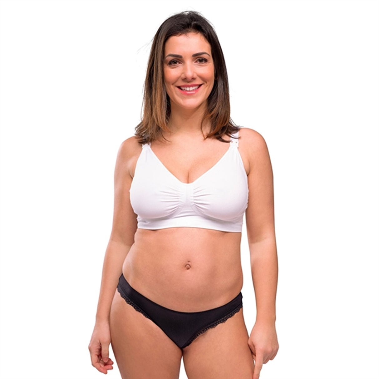 Carriwell Maternity And Nursing Bra With Carri-Gel Support White