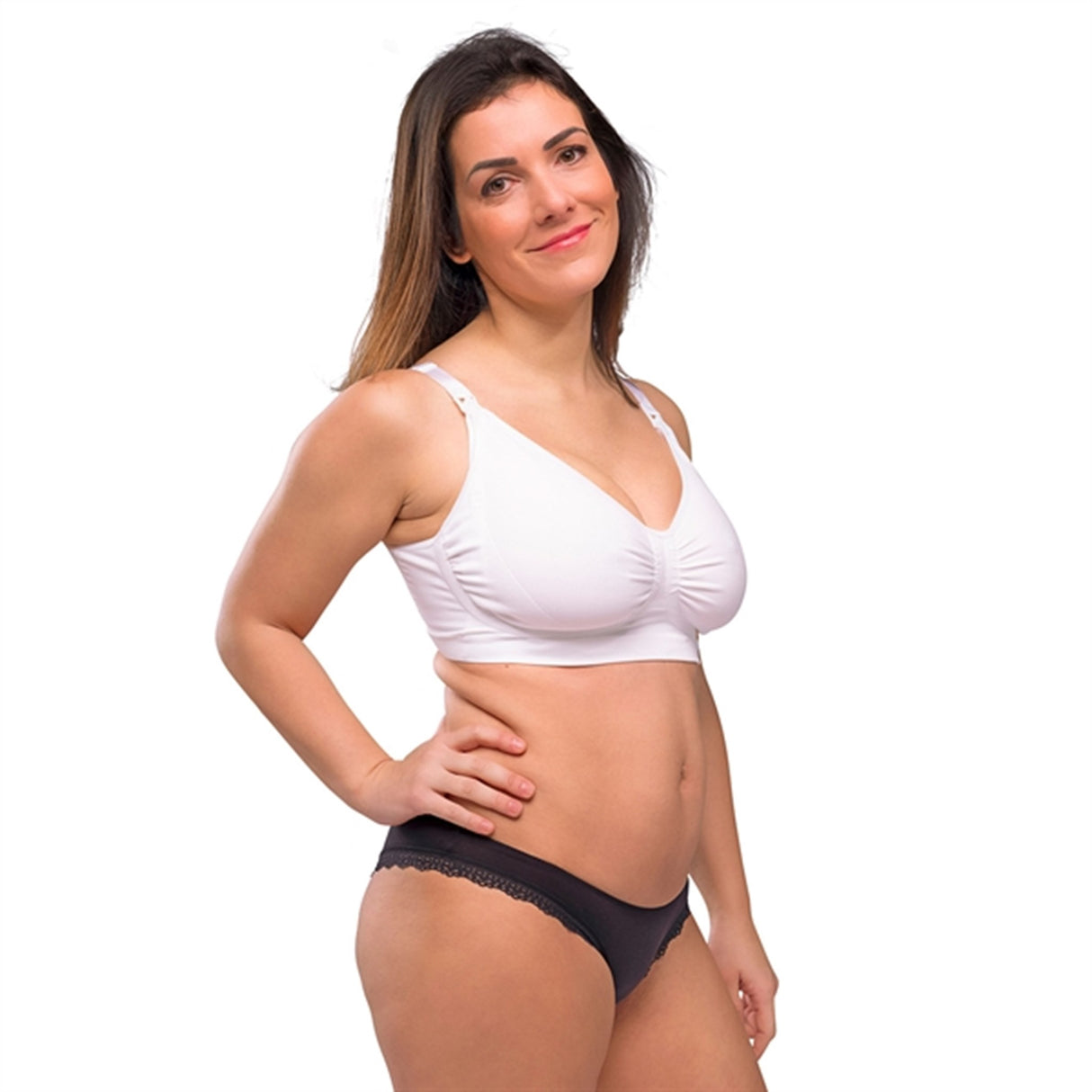 Carriwell Maternity And Nursing Bra With Carri-Gel Support White