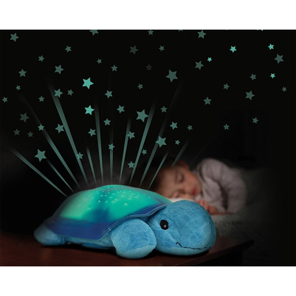 Cloud B Twilight Turtle Night Light Blue 2