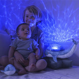 Cloud B Tranquil Whale Night Light Blue 3