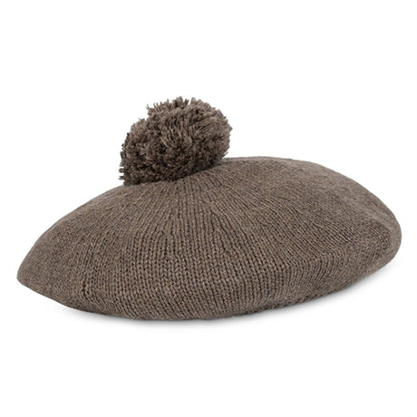 That's Mine Earth Brown Melange Cher Knitted Beret