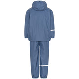 Celavi Rain Set w. Fleece China Blue 2