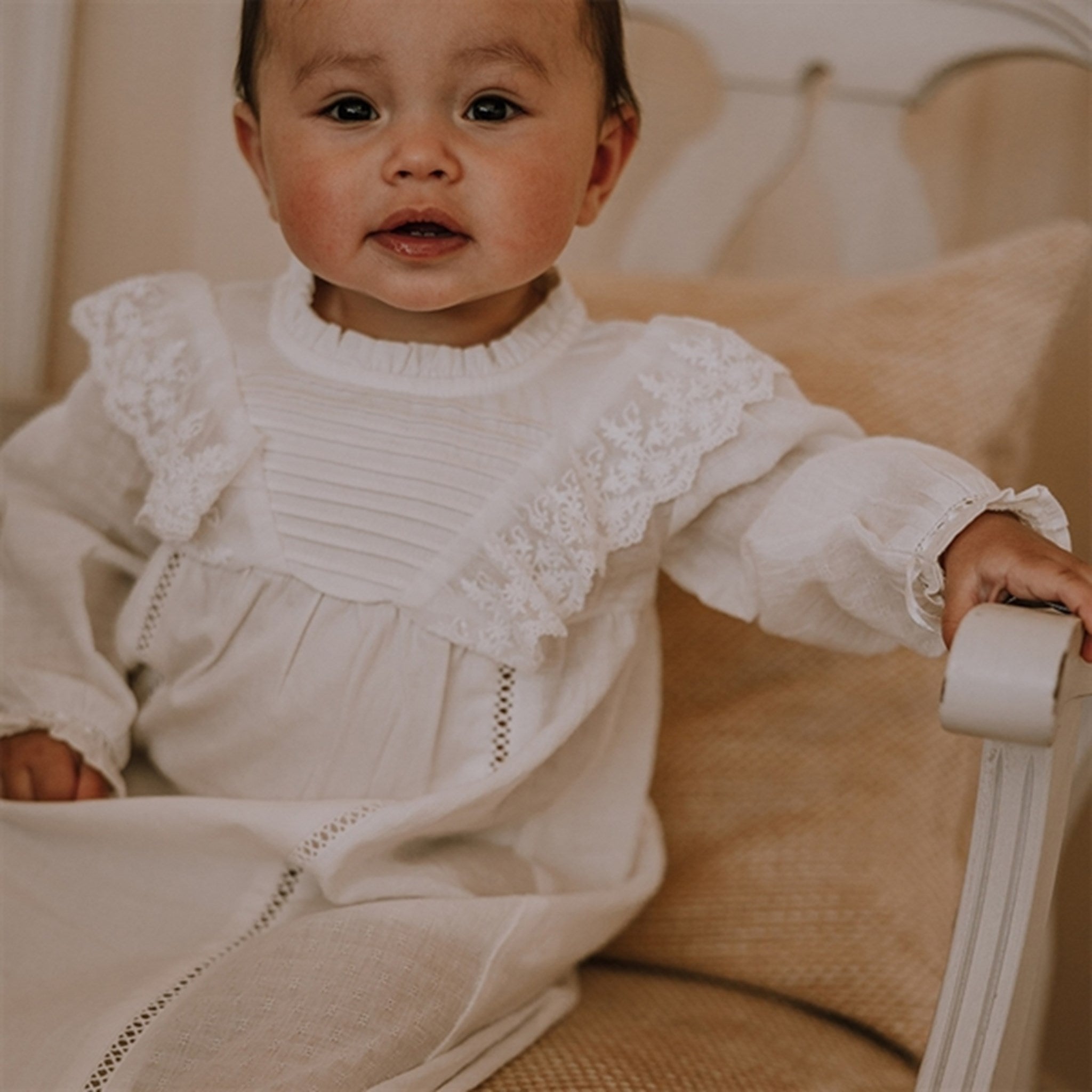 That's Mine Sea Salt Christa Christening Dress NOOS – Luksusbaby COM