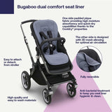 Bugaboo Dual Comfort Seat Liner Pine Green