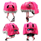Crazy Safety Dino Bicycle Helmet Pink