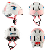 Crazy Safety Bunny Bicycle Helmet White