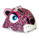 Crazy Safety Leopard Bicycle Helmet Pink