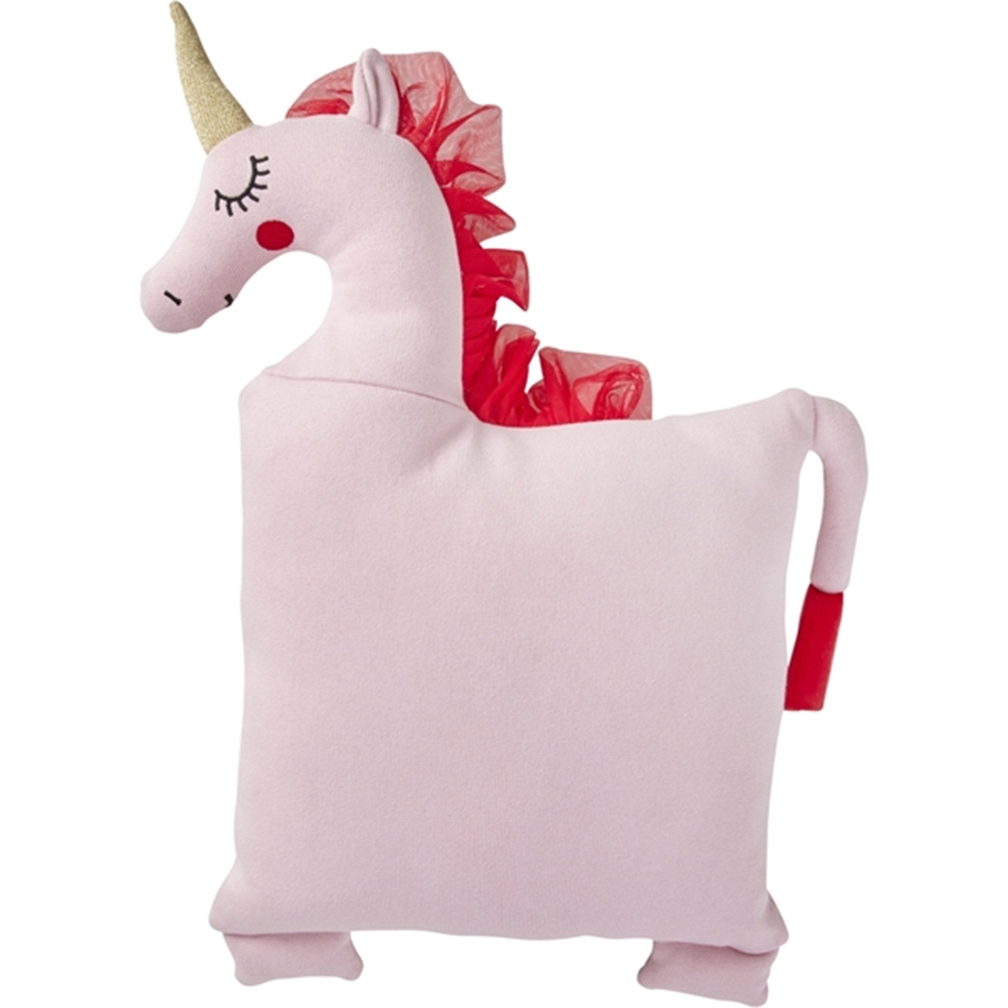 RICE Soft Pink Unicorn Cushion