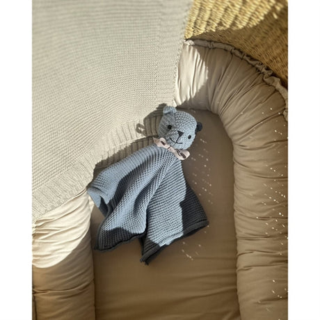 Vanilla COPENHAGEN Cuddle Cloths Teddy Mysty Blue 2