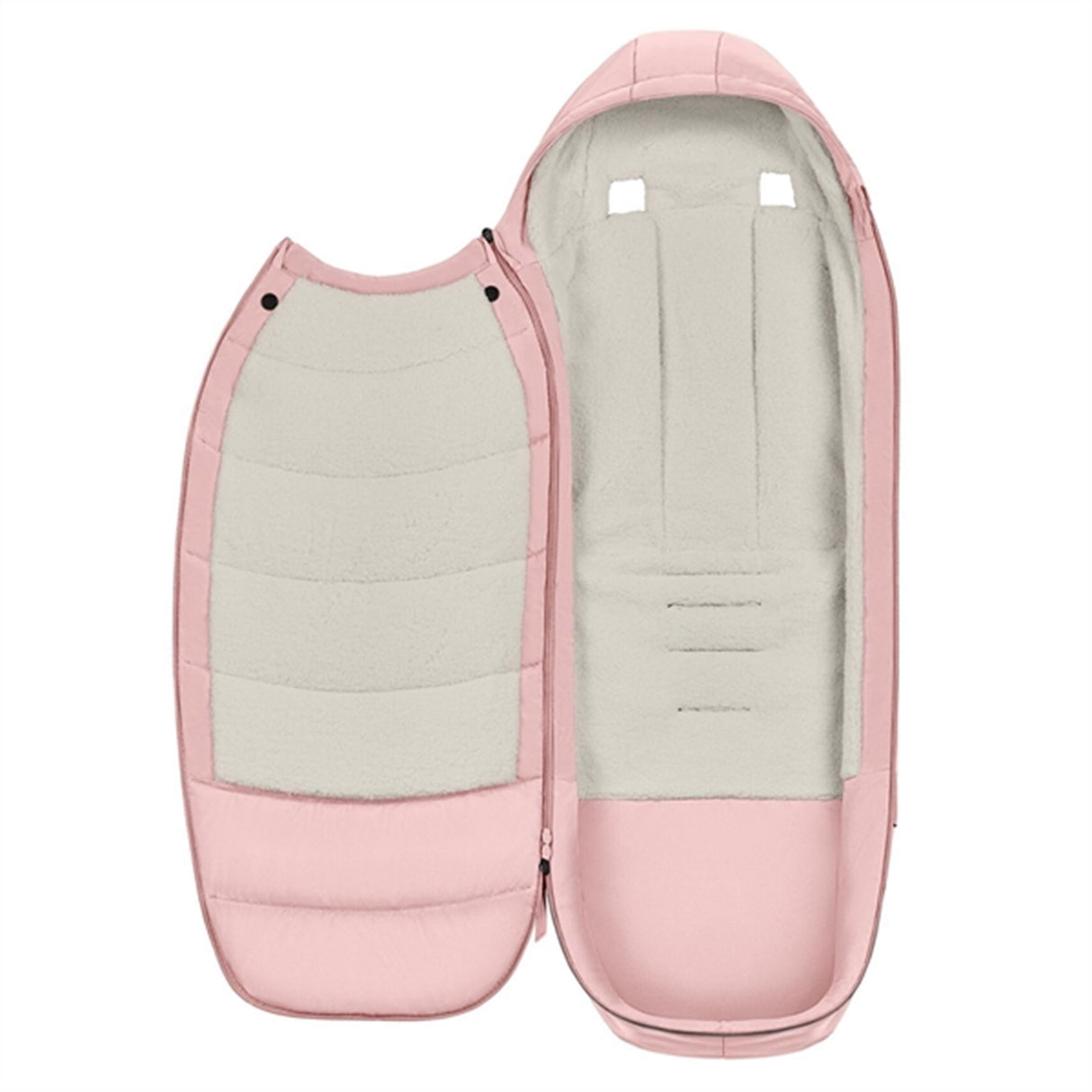 Cybex Platinum Footmuff Peach Pink