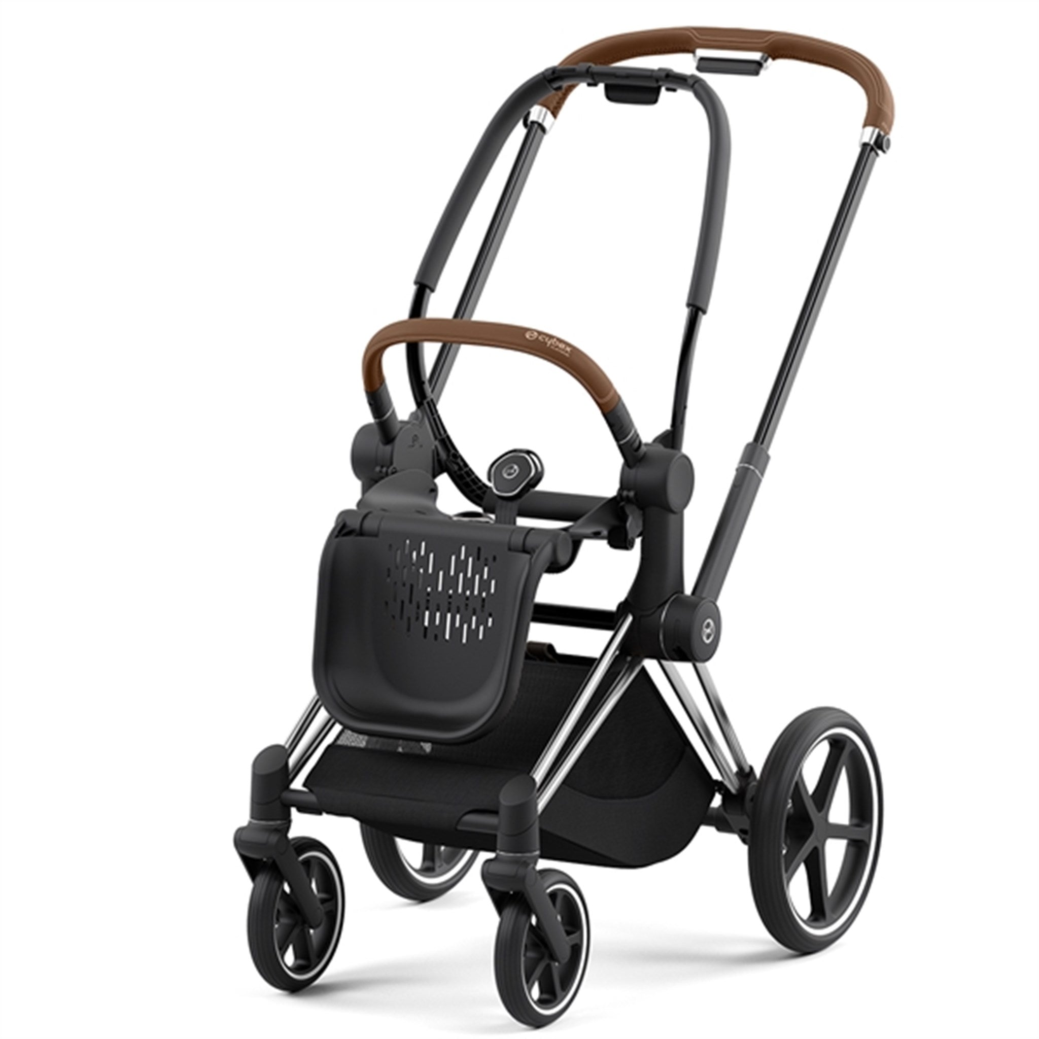 cybex skate PRIAM Frame incl. Seat Hardpart Chrome Brown - Cybex