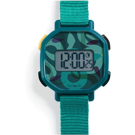 Djeco Ticlock Digital Watch Green Snakes 2