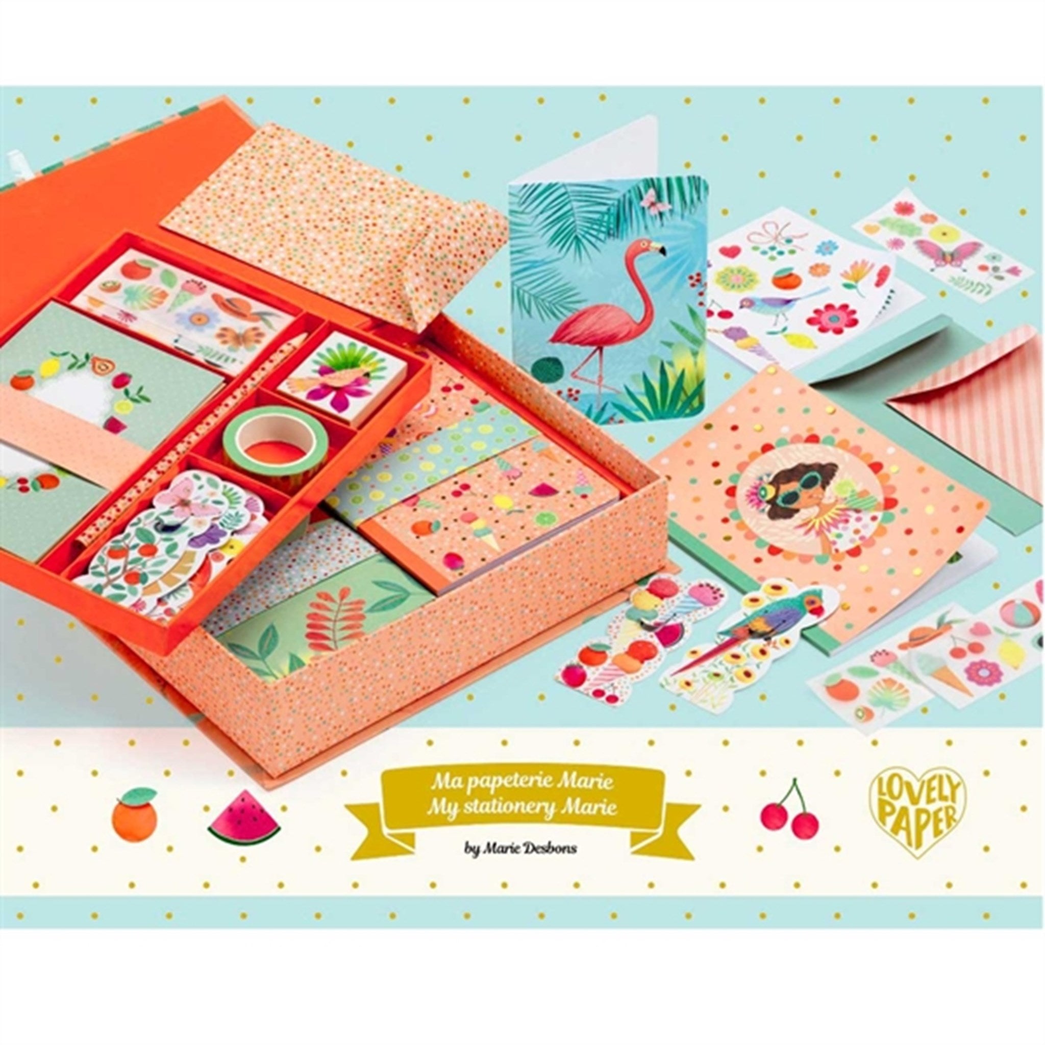 Djeco Lovely Paper Marie Box