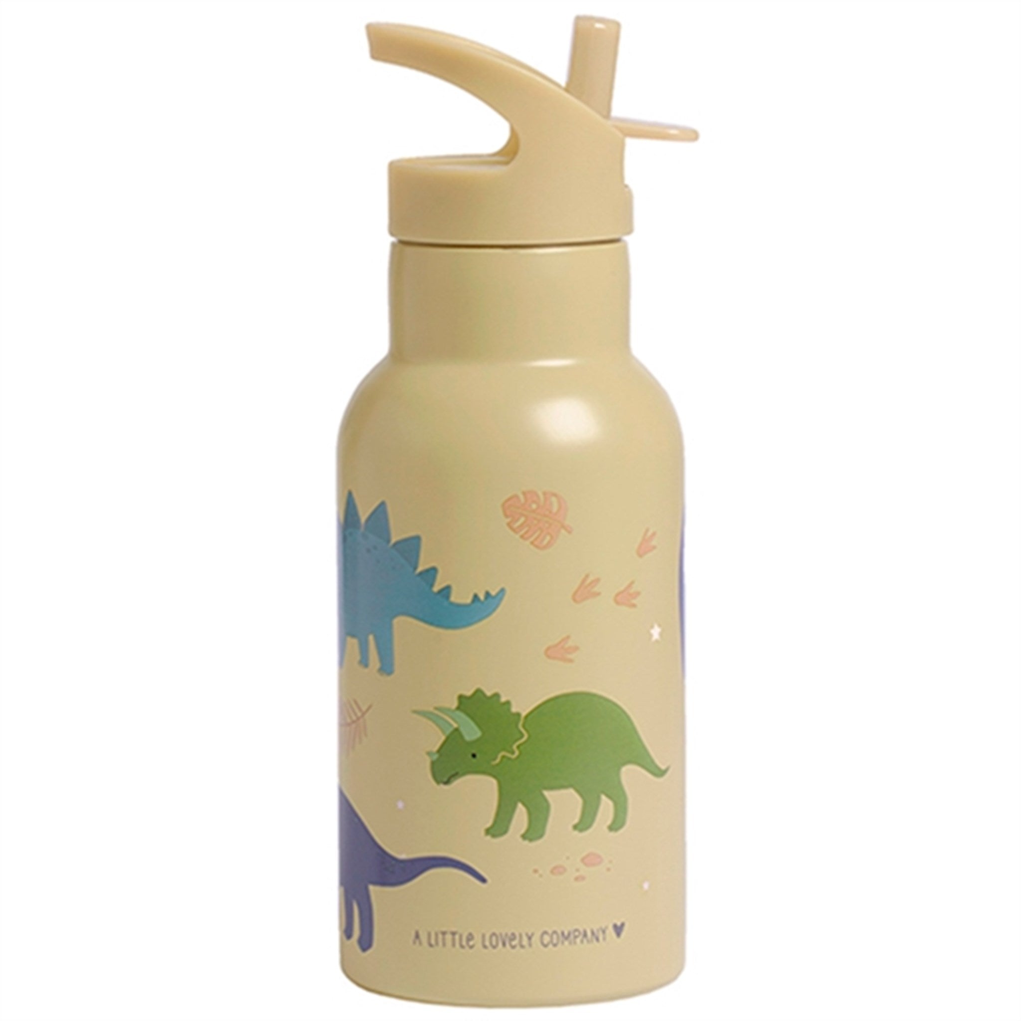 A Little Lovely Company Stainless Steel Drink Bottle Dinosaurs
