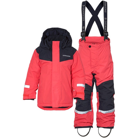 Didriksons Skare Modern Pink Ski Set