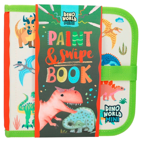 Dino World Paint & Swipe Book