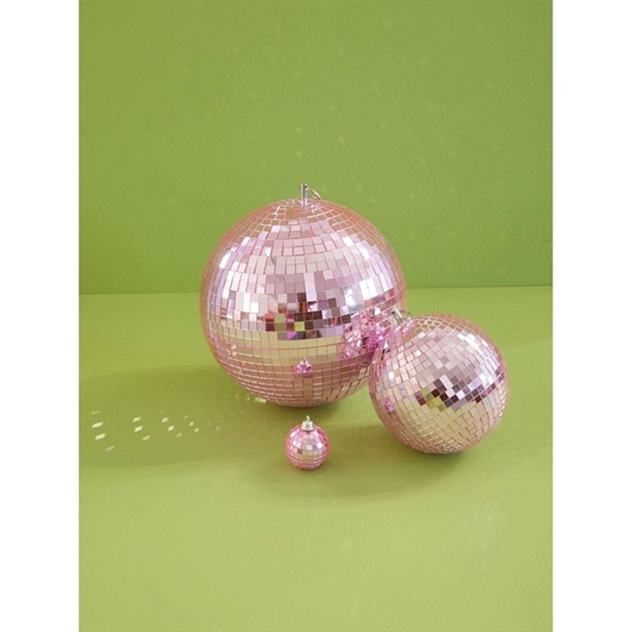 RICE Soft Pink Large Disco Ball 4