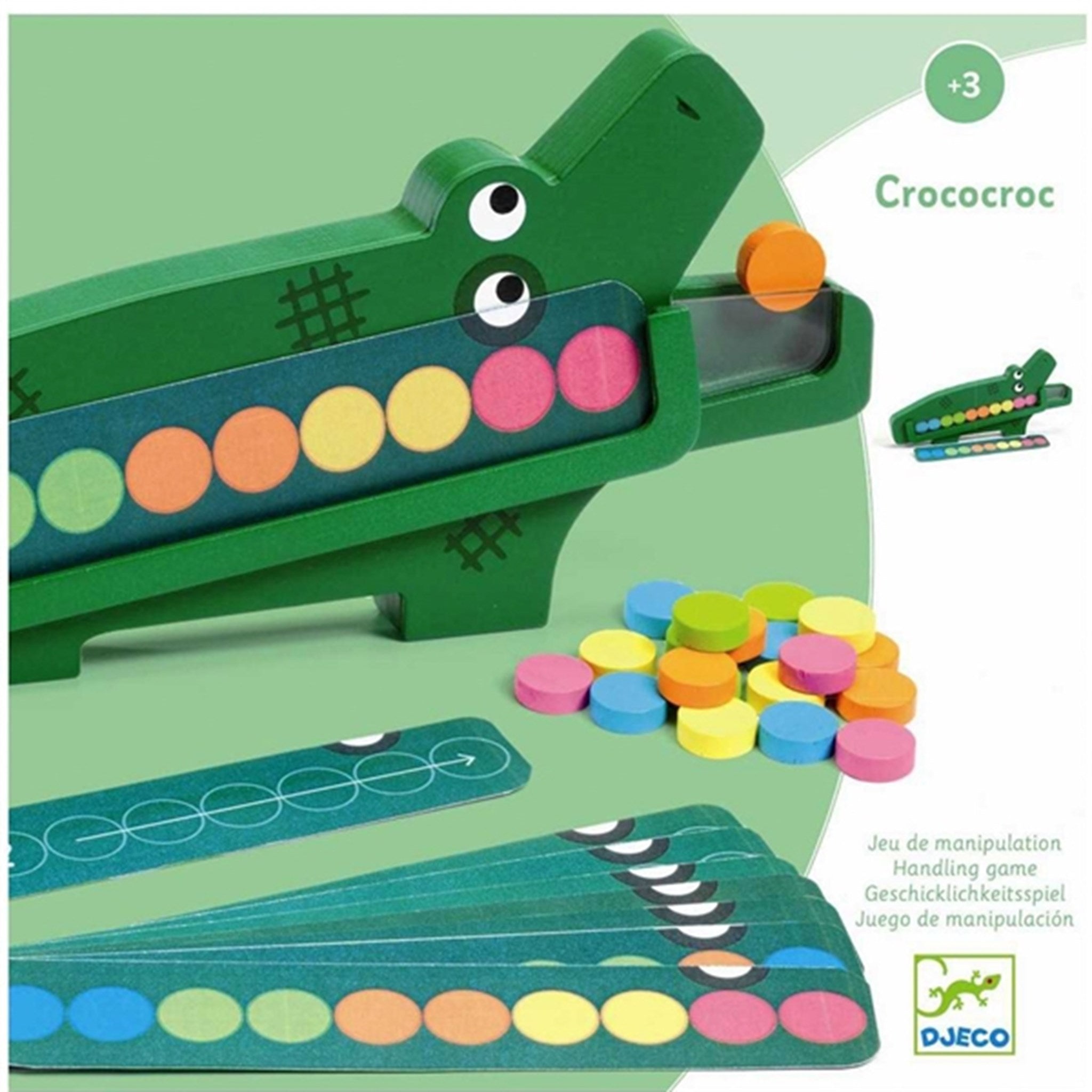 Djeco Wooden Game The Hungry Crocodile