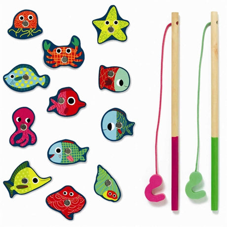 Djeco Magnetics Fishing Game