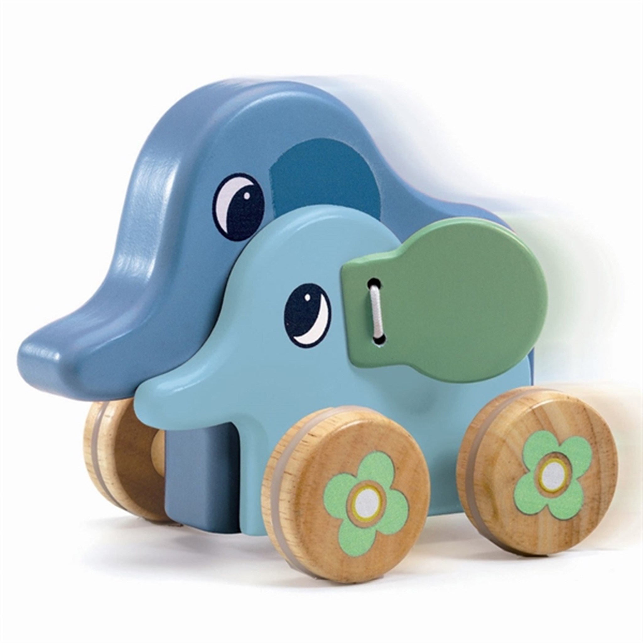 Djeco Push Toy Pitising Elefants