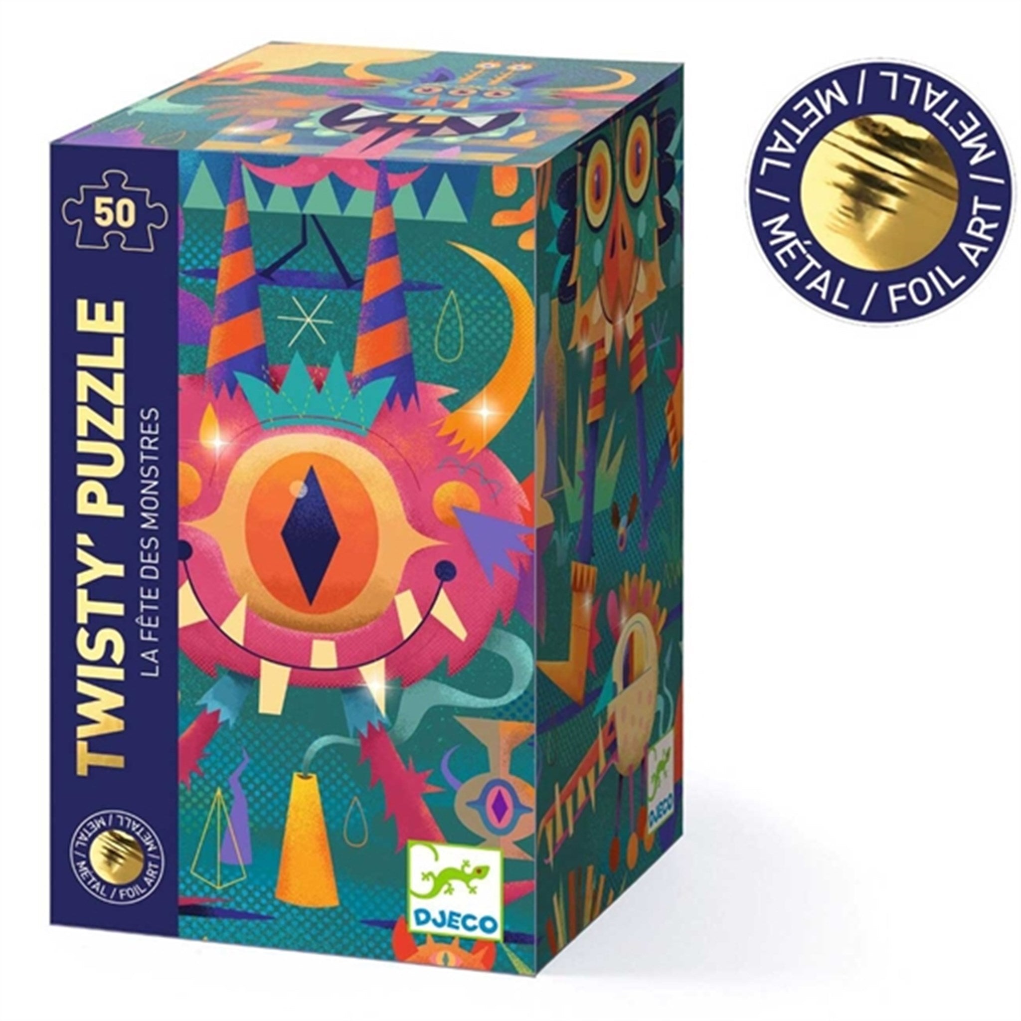 Djeco Wizzy Puzzle Monster Party 50 Pieces