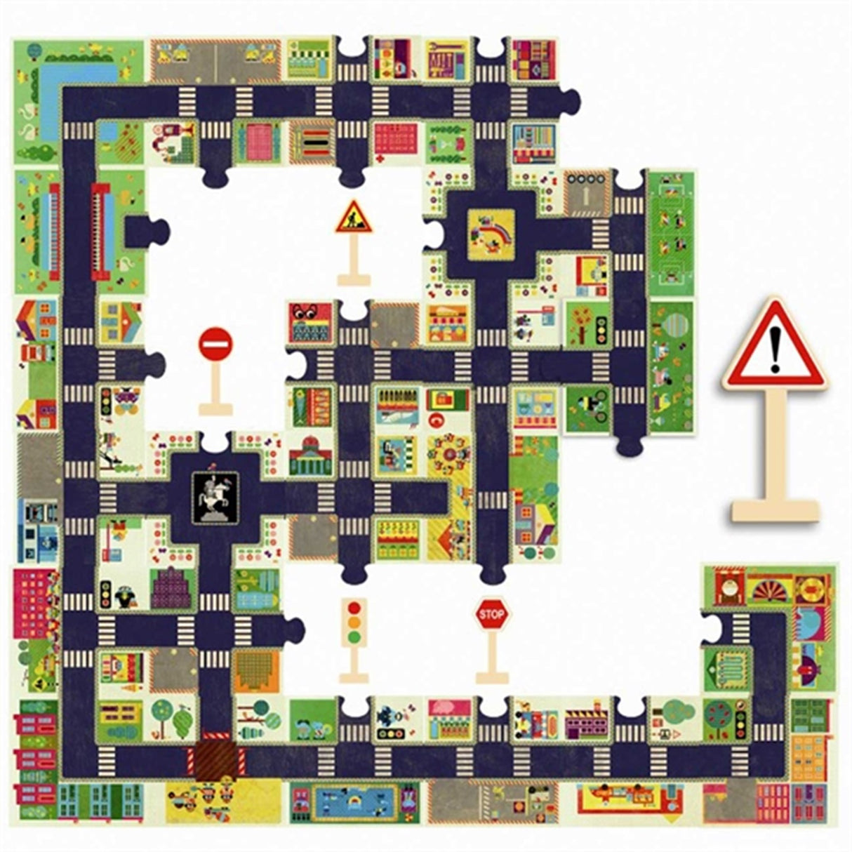 Djeco Floor Puzzle The City