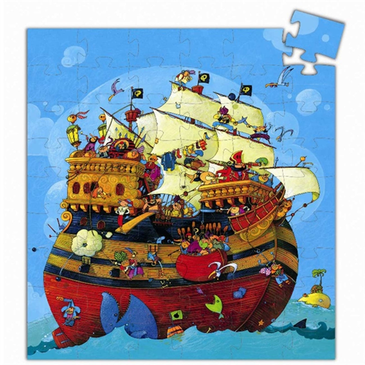 Djeco Puzzle Pirate Ship