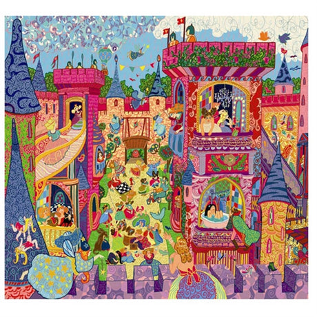 Djeco Puzzle Fairy Castle